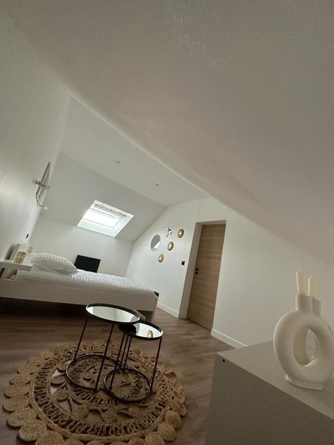 Chambres Dans Maison Neuve Au Style Chic Et Boheme Villeneuve-sous-Dammartin Esterno foto